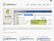 Tablet Screenshot of intrinsarc.com